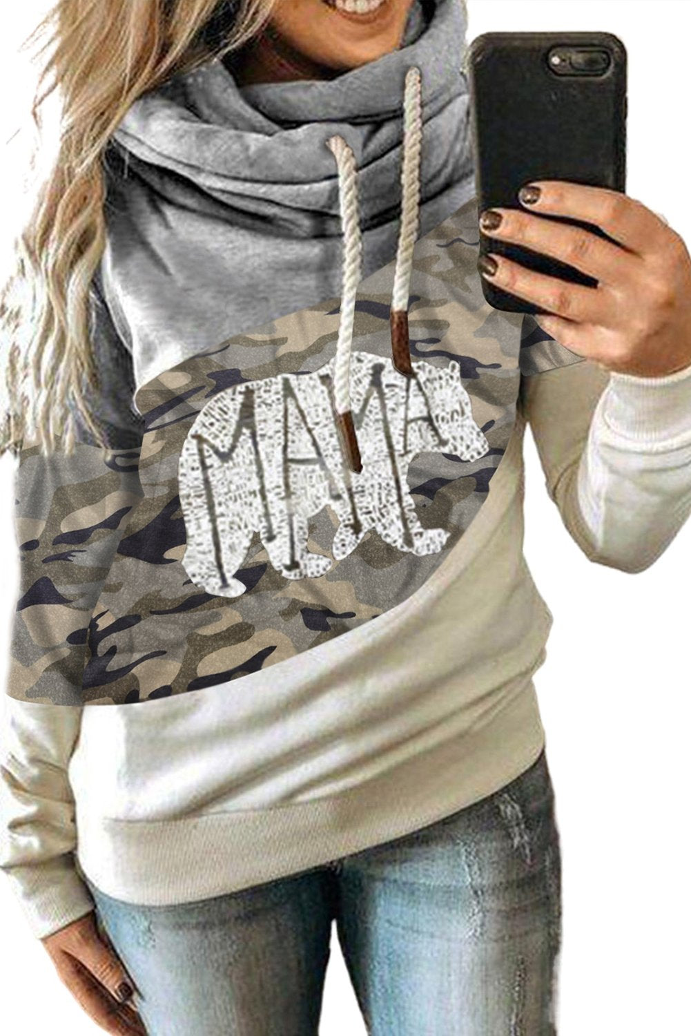 MAMA Camo Hoodie