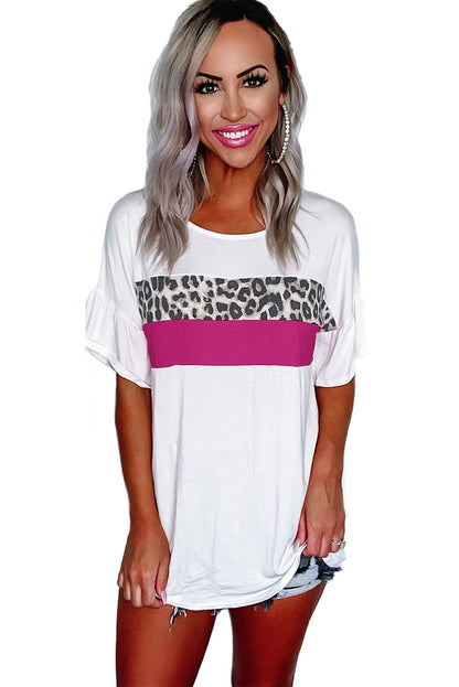 Leopard Short Sleeve Tee