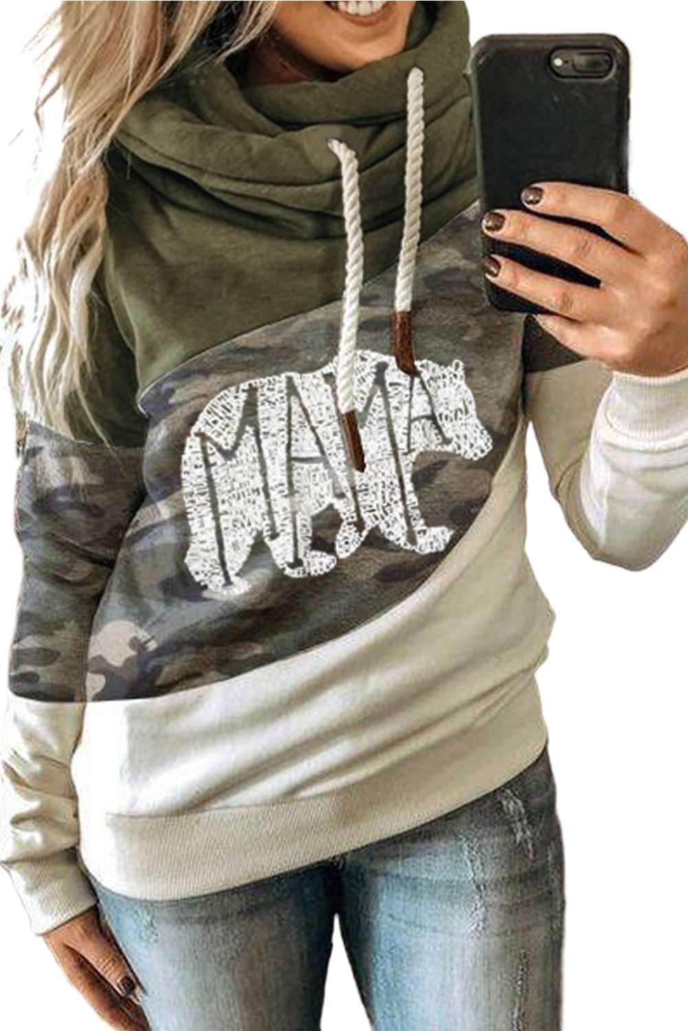 MAMA Camo Hoodie