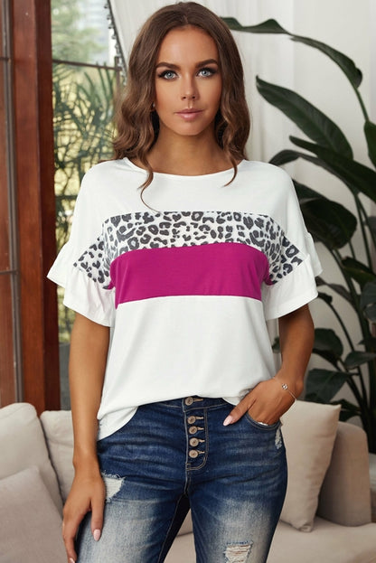 Leopard Short Sleeve Tee