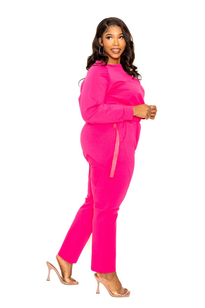 Hot Pink Lounge Set