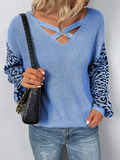 Leopard Knitted Sweaters