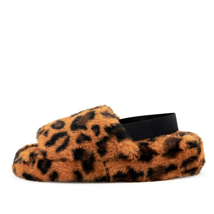 Women's Leopard Slippers