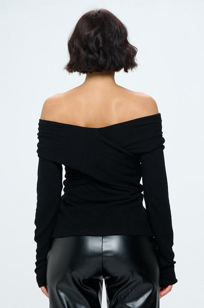 Brushed Cashmere Feel Knit