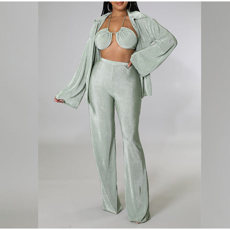 Three Piece Suit Set