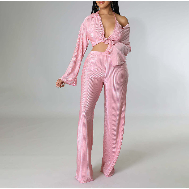 Three Piece Suit Set