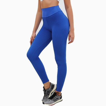 Mesh Knitting Yoga Pants High Waist