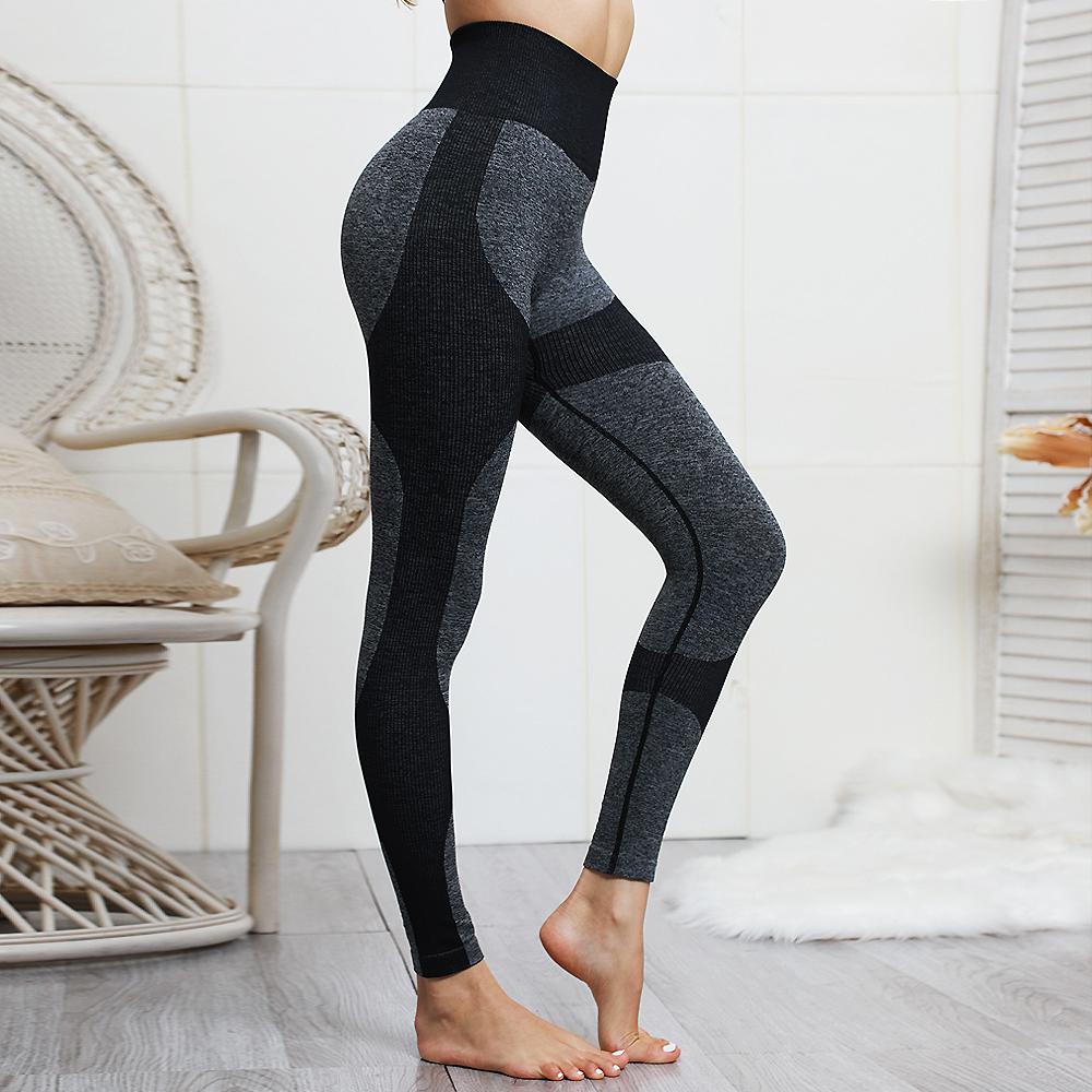 Your Favorite High Waist Athletic Seamless Yoga Leggings And Stretch Sports Bra